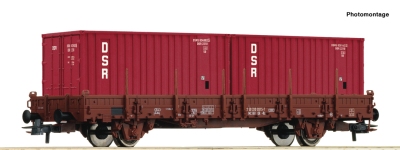 Roco 6600138 - H0 - Schwenkrungenwagen DSR, DR, Ep. IV